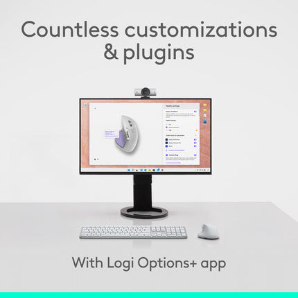 Logitech MX Master 4 Ratón Inalámbrico para Mac 8000 dpi 70 Días Batería