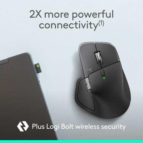 Logitech MX Master 4 Ratón Inalámbrico 8000 dpi Batería 70 Días