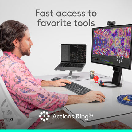 Logitech MX Master 4 Ratón Inalámbrico 8000 dpi Batería 70 Días