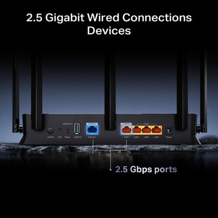 TP-Link Archer BE260 BE5000 Router Inalámbrico Dual Band Wi-Fi 7 5012 Mb/s