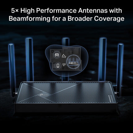 TP-Link Archer BE260 BE5000 Router Inalámbrico Dual Band Wi-Fi 7 5012 Mb/s