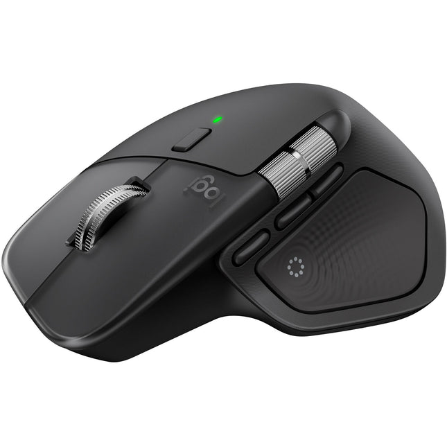 Logitech MX Master 4 Ratón Inalámbrico Negro 8000 dpi USB-C