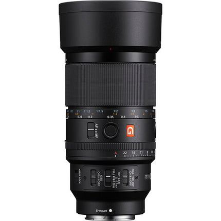 Sony FE 100mm f/2.8 Macro GM objetivo Full-Frame 1.4x aumento con estuche