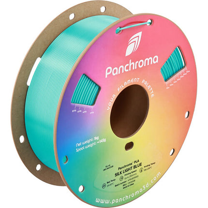 Polymaker Panchroma Silk Filamento PLA 1kg 1.75mm Azul Seda Transparente