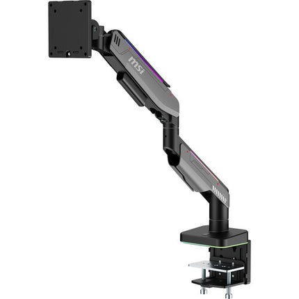 MSI MPG MT201R V2 Brazo para Monitor Ajustable para Pantallas de 17 a 49 Pulgadas con Montaje en Escritorio y Grommet