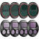 Freewell All-Day ND/PL Filter Set for DJI Mavic 4 Pro (8-Pack) Accesorios Drones