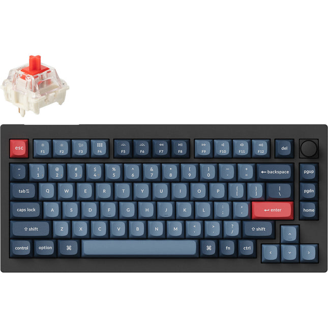 Keychron V1 Max Teclado Mecánico Inalámbrico Bluetooth 5.1 1000 Hz