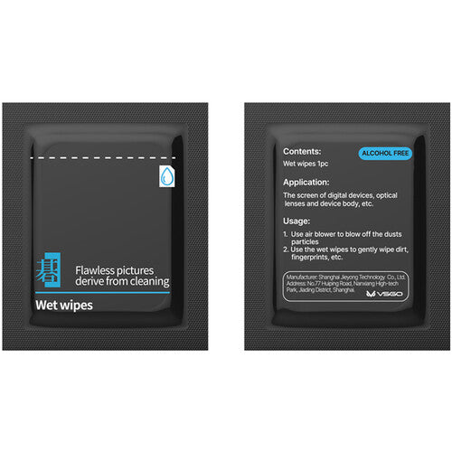 VSGO Toallitas Antibacterianas para Pantallas 60 unidades sin fragancia