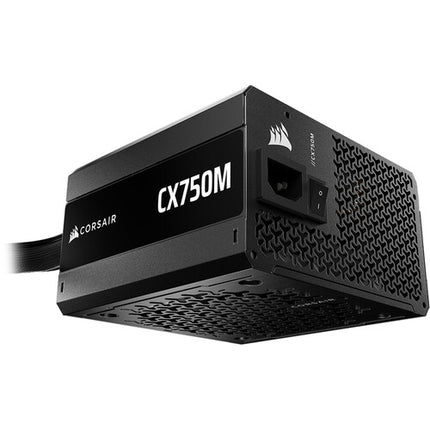 CORSAIR CX750M 750W Fuente de Poder Semi-Modular 120mm Ventilador Bronze Cybenetics
