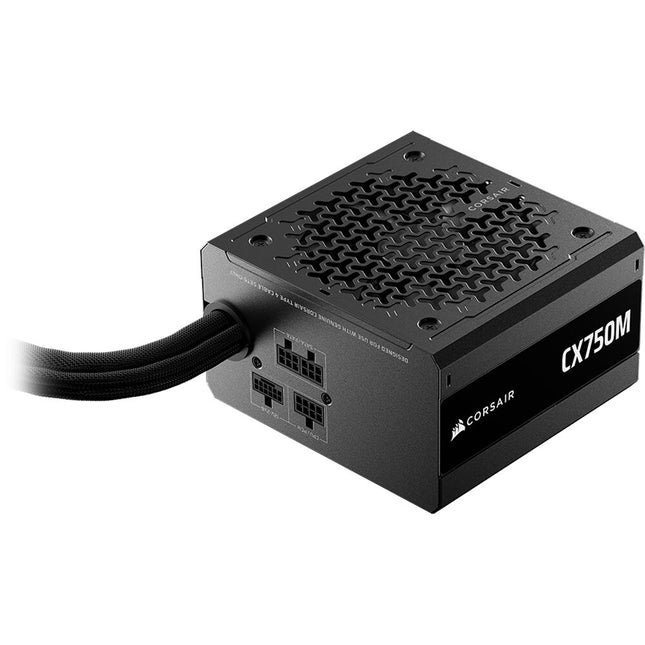 CORSAIR CX750M 750W Fuente de Poder Semi-Modular 120mm Ventilador Bronze Cybenetics
