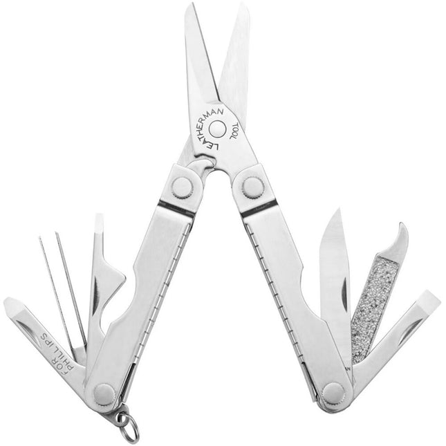 Leatherman Micra Multi-Herramienta Acero Inoxidable 10 Funciones 420HC
