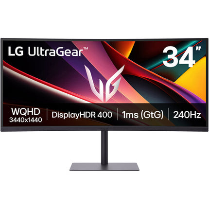 LG UltraGear 34G630A-B Monitor Curvo Ultrapanorámico 34" 1440p 240 Hz HDR