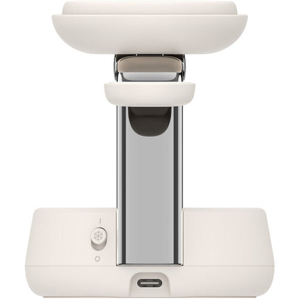 Belkin UltraCharge Pro Estación de carga magnética 3 en 1 Qi2 25W con refrigeración y adaptador 45W