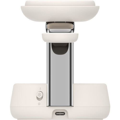 Belkin UltraCharge Pro Estación de carga magnética 3 en 1 Qi2 25W con refrigeración y adaptador 45W