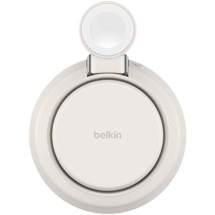 Belkin UltraCharge Pro Estación de carga magnética 3 en 1 Qi2 25W con refrigeración y adaptador 45W