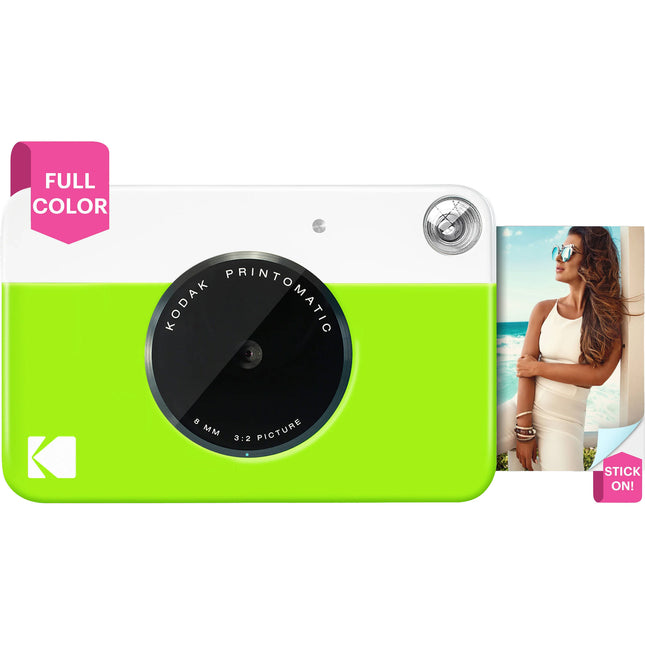 Kodak PRINTOMATIC Cámara Digital Instantánea 5MP Impresión 2x3 pulgadas Verde