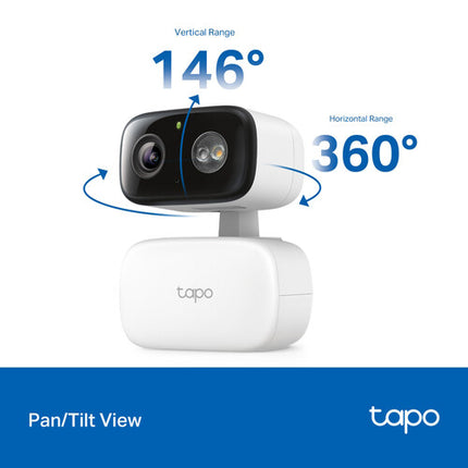 TP-Link Tapo C206 Cámara de Seguridad WiFi 1080p Visión Nocturna 40'