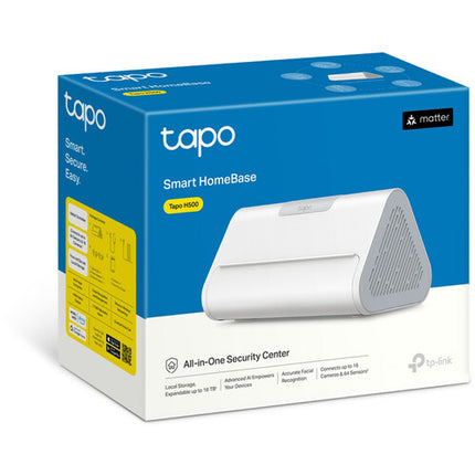 TP-Link Tapo H500 Base Inteligente para Hogar 16GB Almacenamiento 110dB Sirena