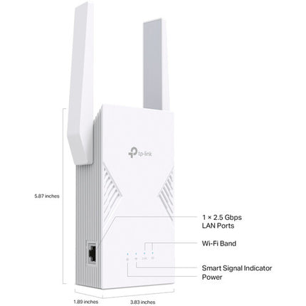 TP-Link RE223BE BE3200 Extensor de Red Wi-Fi 7 Dual Band 3282 Mb/s