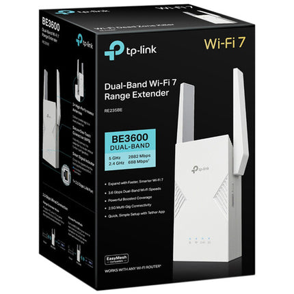 TP-Link RE223BE BE3200 Extensor de Red Wi-Fi 7 Dual Band 3282 Mb/s