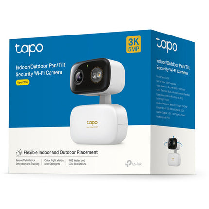 TP-Link Tapo C236 Cámara de Seguridad Wi-Fi 5MP Outdoor 2880x1620 IP65