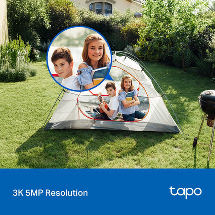 TP-Link Tapo C236 Cámara de Seguridad Wi-Fi 5MP Outdoor 2880x1620 IP65