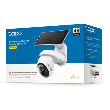 TP-Link Tapo C660 Cámara de Seguridad Solar UHD 4K 20fps Visión Nocturna 40ft