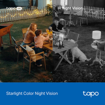 TP-Link Tapo C660 Cámara de Seguridad Solar UHD 4K 20fps Visión Nocturna 40ft