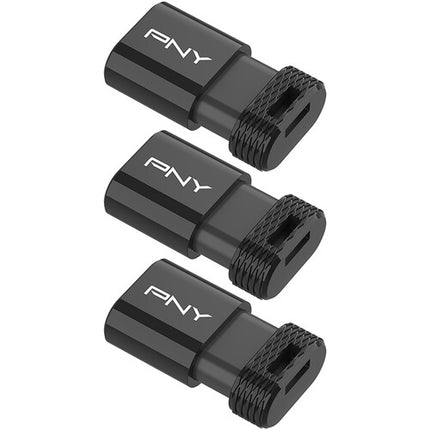 PNY 64GB Elite-X Fit USB-C 3.2 Gen 1 Memoria Flash 200 MB/s 3-Pack