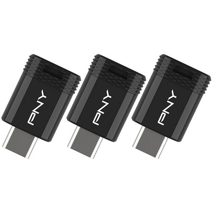 PNY 64GB Elite-X Fit USB-C 3.2 Gen 1 Memoria Flash 200 MB/s 3-Pack