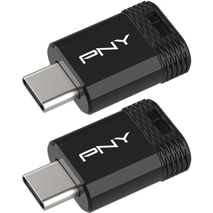 PNY 128GB Elite-X Fit USB-C 3.2 Gen 1 Unidad Flash 200MB/s 2-Pack