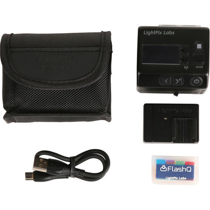 LightPix Labs FlashQ FM2 Flash Manual Negro Control 1 a 1 USB-C Gel Kit