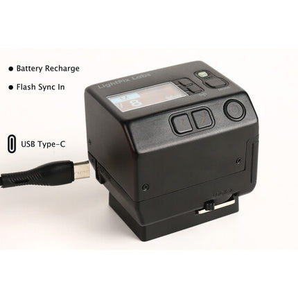 LightPix Labs FlashQ FM2 Flash Manual Negro Control 1 a 1 USB-C Gel Kit