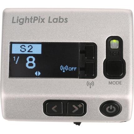 LightPix Labs FlashQ FM2 Flash para FUJIFILM TTL 2.4 GHz Alcance 20 m Incluye 6 Geles