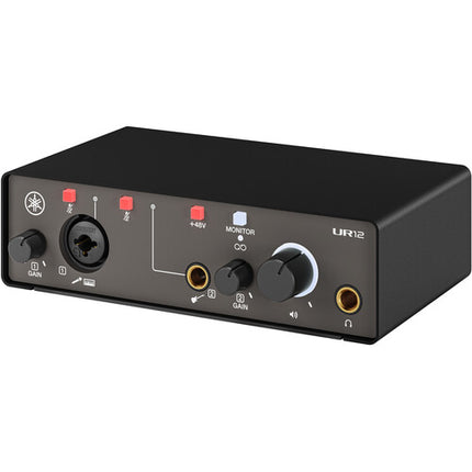 Yamaha UR12MK3 Interfaz de Audio USB-C 2x2 24-Bit 192 kHz Negro