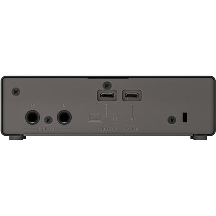 Yamaha UR12MK3 Interfaz de Audio USB-C 2x2 24-Bit 192 kHz Negro