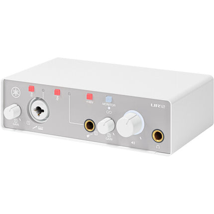 Yamaha UR12MK3 interfaz de audio 2x2 USB-C 24 bits 192 kHz blanco