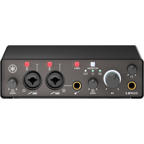 Yamaha UR22MK3 Interfaz de Audio USB-C 2x2 24-Bit 192kHz Negro