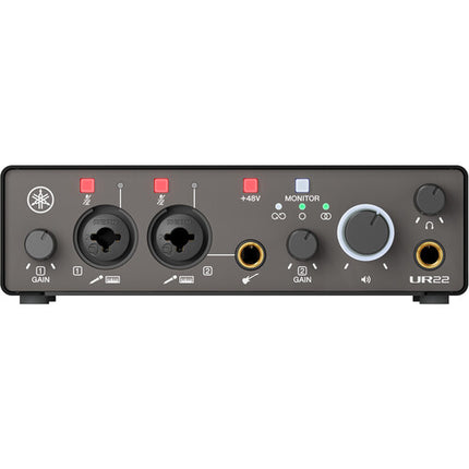 Yamaha UR22MK3 Interfaz de Audio USB-C 2x2 24-Bit 192kHz Negro