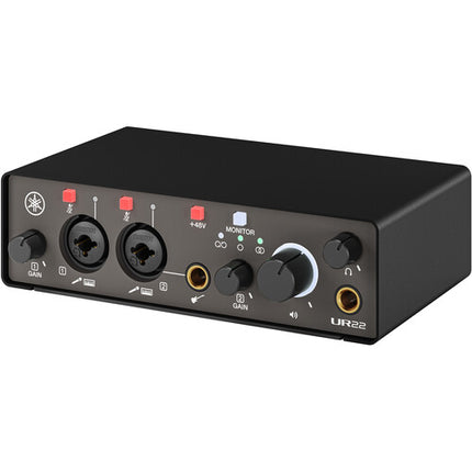Yamaha UR22MK3 Interfaz de Audio USB-C 2x2 24-Bit 192kHz Negro