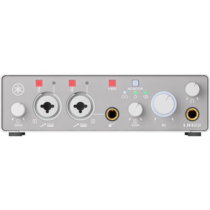 Yamaha UR22MK3 Interfaz de Audio USB C 2x2 24 bit 192 kHz Blanca