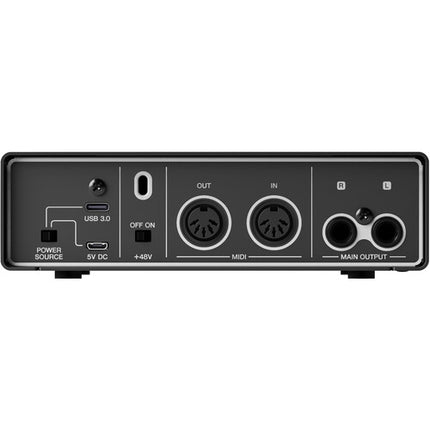 Yamaha URX22C Interfaz de Audio USB-C 2x2 32-Bit 192kHz Validado