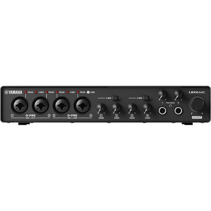 Yamaha URX44C Interfaz de Audio USB-C 6x4 32-Bit 192kHz 4 Entradas Combo