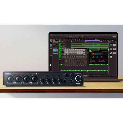 Yamaha URX44C Interfaz de Audio USB-C 6x4 32-Bit 192kHz 4 Entradas Combo