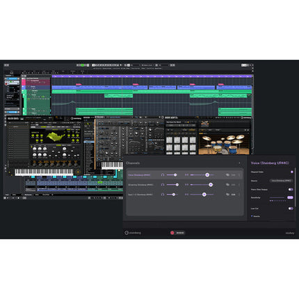 Yamaha URX44C Interfaz de Audio USB-C 6x4 32-Bit 192kHz 4 Entradas Combo