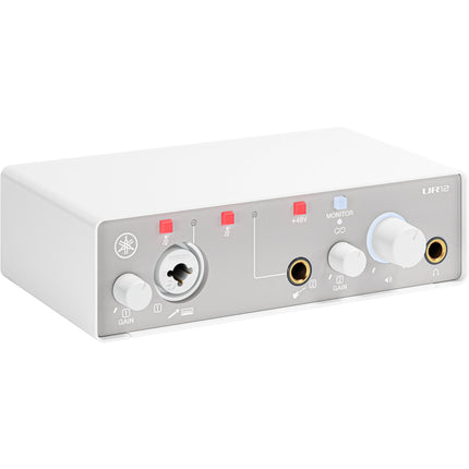 Yamaha UR12MK3 interfaz de audio 2x2 USB-C 24 bits 192 kHz blanco