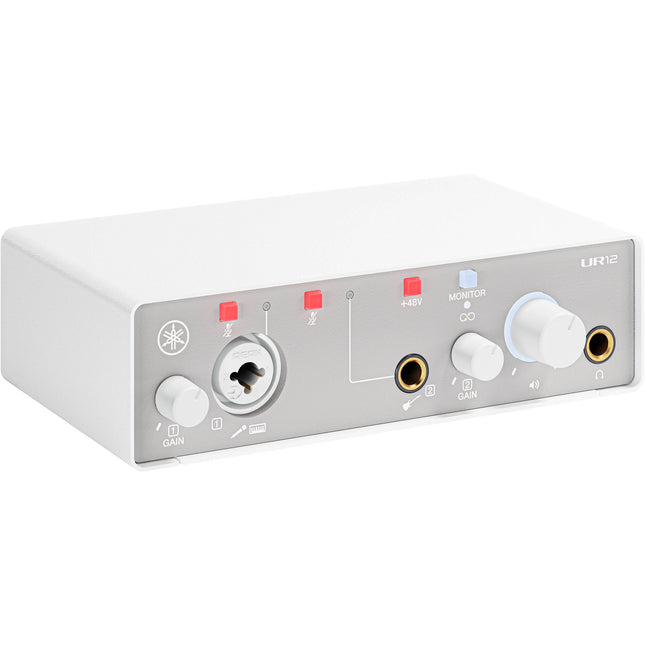 Yamaha UR12MK3 interfaz de audio 2x2 USB-C 24 bits 192 kHz blanco