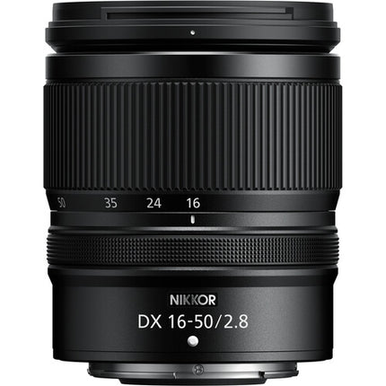 NIKKOR Z DX 16-50mm f/2.8 VR Lente APS-C con Reducción de Vibración y Capuchas