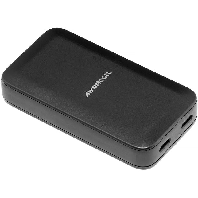 Westcott Cargador Rápido GaN Dual USB-C 65W 35W 30W diseño Delgado