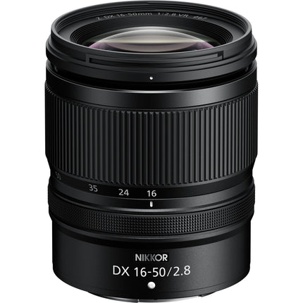 NIKKOR Z DX 16-50mm f/2.8 VR Lente APS-C con Reducción de Vibración y Capuchas